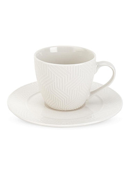 Набор чайный 8 предметов 250мл/16см Геометрия керамика 000000000001228294