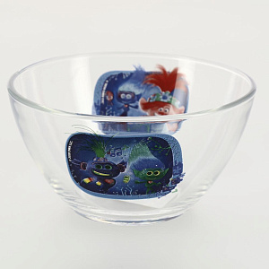 Набор детской посуды 3 предмета ND PLAY Техно Тролли 2 стекло 000000000001197735