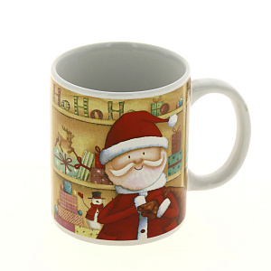 Кружка В гостях у Санты, 340мл 000000000001180168
