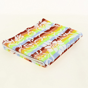 Полотенце махровое Privilea,50*90,100% хл,арт.9С58 Полянка,радужный.Произ-во Беларусь. 000000000001184451