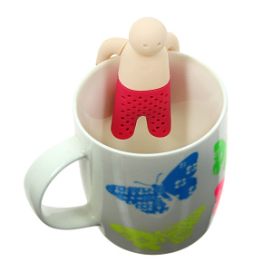 Фильтр для чая Человечек Fissman, 7?3 см, силикон 000000000001110485