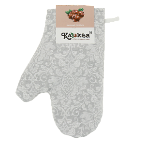 Рукавица кухонная Клюква Вензель серый рогожка 027-0118 000000000001205323