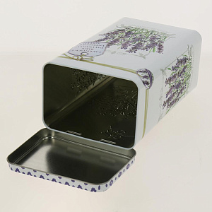 Банка для сыпучих продуктов 2,7л НОВЫЙ АРГУМЕНТ Лаванда1 жестяная 000000000001184387