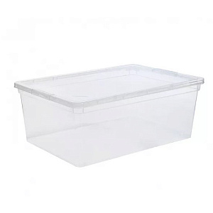 Коробка для хранения 10л ПОЛИМЕРБЫТ пластик 000000000001178358