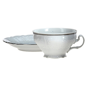 ОТВОДКА ПЛАТИНА Пара чайная 155мл/блюдце 000000000001065569