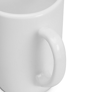 Кружка 350мл FORA белая опал 000000000001217512
