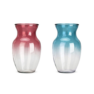 Ваза 20см Аврил декоративная стекло 000000000001196399