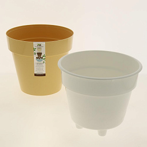 Кашпо/вставка Порто 3,5л D20 H19 кремовый 000000000001185595