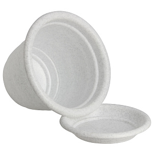 Кашпо "ЛАМЕЛА"  D130мм 0,8л с подставкой 000000000001015598