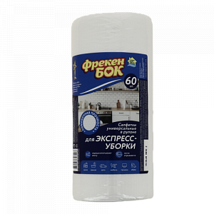 Салфетка для экспресс-уборки 60шт Фрекен БОК в рулоне 18203390 000000000001113321