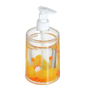 Дозатор для жидкого мыла Оранжевые Лепестки Аквалиния 000000000001126213
