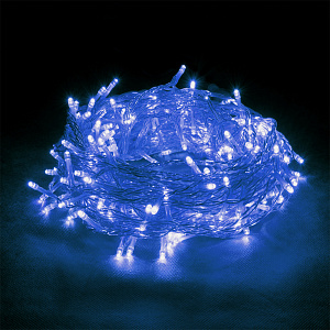 Электрогирлянда 1х2м VEGAS 96LED/24V цвет синий 000000000001162608