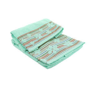 Набор полотенец Эмоциони Onda Blu, салатовый, 2 шт. 000000000001123554