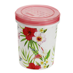 Банка с закручивающейся крышкой Фламинго PLAST TEAM, 1,0л 000000000001173816