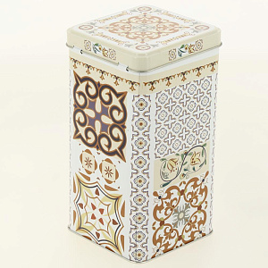 Банка для сыпучих продуктов 1,2л НОВЫЙ АРГУМЕНТ Итальянский декор жестяная 000000000001204678