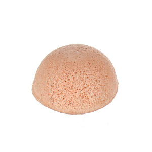 Воздушный спонж для лица с розовой глиной The Konjac Sponge company 000000000001127424