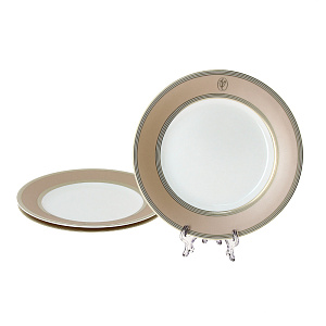 Набор десертных тарелок MagnifiqueValentin Yudashkin, фарфор, 3 шт. 000000000001164158