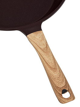 Сковорода 26см МАГИЯ ВКУСА керамическая индукция темный шоколад/капучино алюминий 000000000001228699