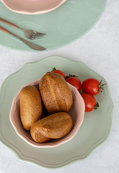 Салатник 15см/360мл DE'NASTIA Romeo розовый матовый керамика 000000000001216768