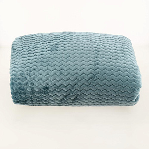 Плед евро Велсофт жаккард, полиэстер 100%, артикул ПлВЖЧ-220 000000000001200932