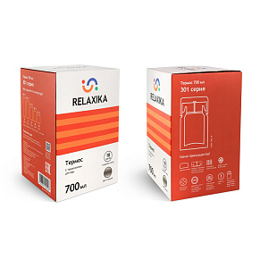 Термос для еды 700мл RELAXIKA 301 в чехле нержавеющая сталь Термос для еды 700мл RELAXIKA 301 в чехле нержавеющая сталь 000000000001213737