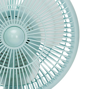 Вентилятор настольный 31х21,5х20см 2скорости 220V 50HZ 25W голубой пластик 000000000001222636