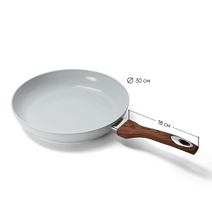 Сковорода 30см PHANTOM CHEF ручка soft touch индукция beige 000000000001221198