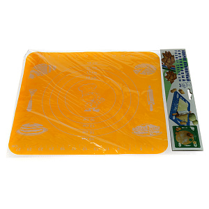 Кулинарный коврик с разметкой Мультидом, силикон 000000000001127024