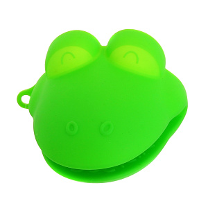 Термостойкая прихватка Лягушка Marmiton, зеленый, силикон 000000000001125333