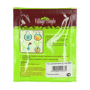 Декоративный наполнитель для растений Village people, прозрачный, 10гр 000000000001144897