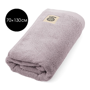 Полотенце 70х130см DE'NASTIA SOFT COLLECTION сиреневый хлопок-100% 000000000001216102