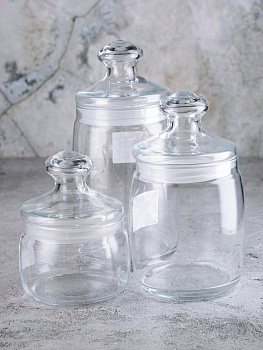 CESNI Банка для сыпучих продуктов 420мл PASABAHCE стекло 97554SL 000000000001057318