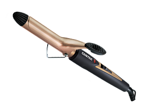 Щипцы для завивки Centek CT-2088. Мощность 35Вт. Диаметр 25мм. Насадка щетка. Бронзовое керамическое покрытие пластик 000000000001213442