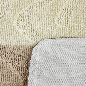 Коврик для ванной PP MIX кофе с молоком,60х100 см 000000000001176913