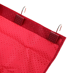 Шторка для ванной DE'NASTIA c водоотталкивающей пропиткой 180х180см бордо 100%Полиэстер S000007 000000000001121524