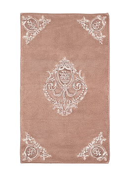 Ковр 60х100 100%хл роз аплик кружевоТУРЦ 000000000001187183