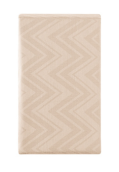 Наволочки 50х70см-2шт DE'NASTIA JQ зигзаг бежевый сатин хлопок-100% 000000000001215580