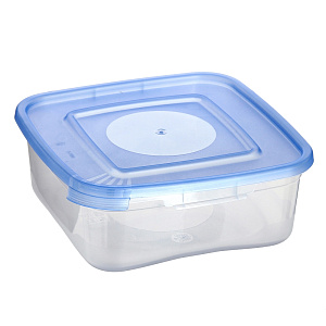 Набор квадратных контейнеров для СВЧ-печей Каскад Полимербыт, 0.7л, 3 шт. 000000000001057884