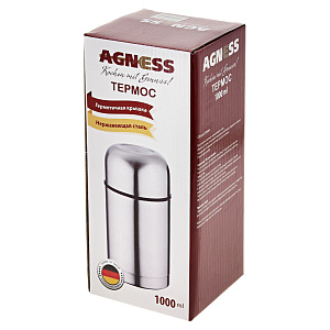 Термос, 1л, нержавеющая сталь 000000000001173088