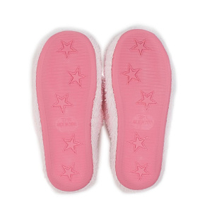 Тапочки женские MINAKU 2-002 светло-розовые/сердце фиолетовое р.36/37 4365378 000000000001200124