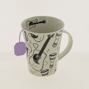 Кружка с ситом, 380мл 000000000001185116