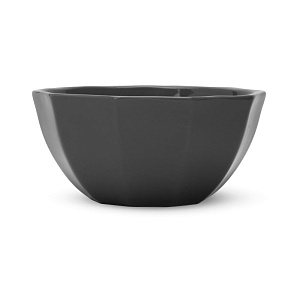 Набор столовой посуды 16 предметов (обеденная 26см-4шт/десертная 20см-4шт/салатник 600мл-4шт/кружка 400мл-4шт) серый керамика 000000000001223842