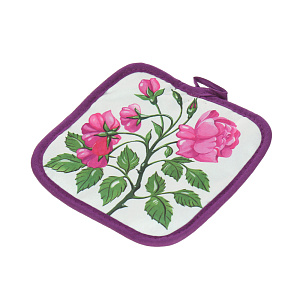 Набор прихватка и рукавица Розы Фото-графика Мультидом, хлопок, 2 предмета 000000000001126848