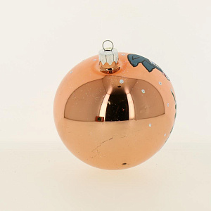 Декоративное украшение 10см Шар 5 БИРЮСИНКА Подарочный Зайка стекло 000000000001179998