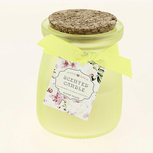 Свеча ароматизированная "Нежность" в стеклянной банке 5x7см R011080 000000000001199245