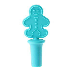 Пробка для вина Новый Год Matissa, 10 см, силикон 000000000001115762