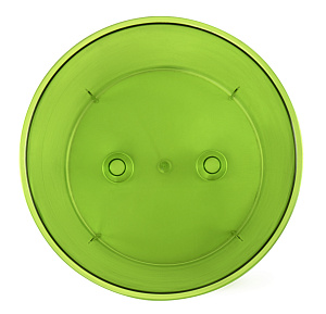 Кашпо для орхидей 1,5л h130мм D140мм GARDENPLAST ЭРИКА зеленый пластик 000000000001207352