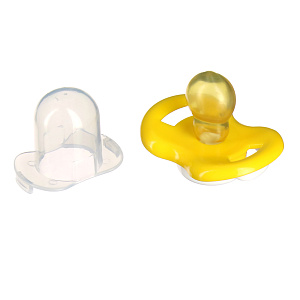 Соска-Пустышка Веселые животные Lubby, от 6 месяцев, латекс 000000000001135437