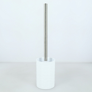 Ершик для унитаза VANSTORE linea белый пластик 318-06 000000000001204716