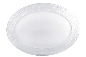 Блюдо сервировочное 31см КОРАЛЛ Роза фарфор 000000000001197469